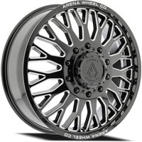 Arena Wheel Dually Monarch Front Gloss Black Milled