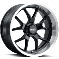 Alloy Creations Wheel AC525 Black With Machined Clear Lip