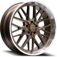 Corsart Wheel Kingpin 5 Matte Bronze With Diamond Cut Lip