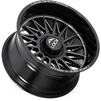 Lock Extreme Wheel ASSAULT Gloss Black Milled