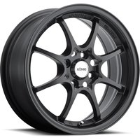 Konig Wheel 72B Helium Black - 15x6.5 - 4x100 Bolt Pattern - 40 Offset Rims