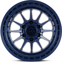Lock Offroad Wheel Baja Matte Blue - 17x9