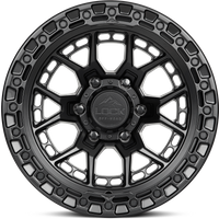 Lock Offroad Wheel Coando Matte Black W Matte Black Ring