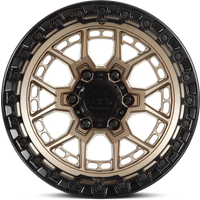Lock Offroad Wheel Coando Matte Bronze W Matte Black Ring
