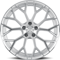 Dolce Performance Wheel Pista Gloss Silver Machined Face