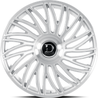 Dolce Luxury Wheel SESTO Glossy Sliver Brush Face