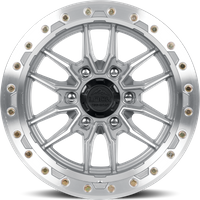 Lock Offroad Wheel Krawler Machined With Clear Coat - 17x9