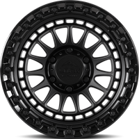 Lock Offroad Wheel Mojave Matte Black W Gloss Black Ring
