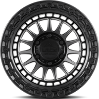 Lock Offroad Wheel Mojave Matte Black W Matte Black Ring