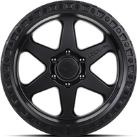 Lock Offroad Wheel Olympus Matte Black W Matte Black Ring