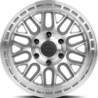 Lock Offroad Wheel Onyx Machined With Clear Coat - 17x9