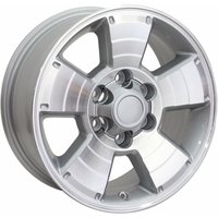 OE Wheel TY09 Silver Machined - 17x7.5 - 6x139.7 Bolt Pattern - 30 Offset Rims