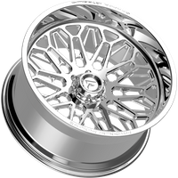 Fittipaldi Offroad Wheel FTF509P Polished - 30x16 - 8x165.1 Bolt Pattern - -101 Offset Rims