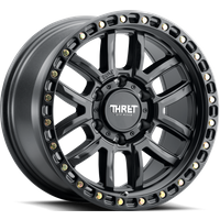 Thret Offroad Wheel Blaze Matte Black With Matte Black Ring