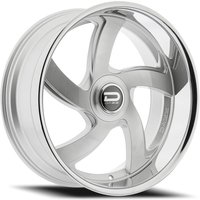 Dazz Wheel Bussin Brushed-Chrome Stainless Steel Lip