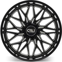 Cali Off Road Wheel 9118 CRUSHER Black Milled - 20x10