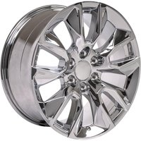 OE WHEELS CV32-20090-6550-28MG Wheel; CV32; 20 INCH Diameter x 9 INCH Width; 6 x 139.7 mm/ 6 x 5.50 INCH Bolt Pattern; 28 mm Offset; 6.10 INCH Backspacing; 60 Degree Conical Seat Lug; 78.10 mm Center Bore; 5 Split Spoke