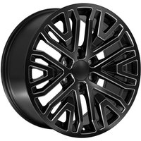 OE Wheel CV37 Black with Milled Edge