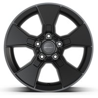 Defiant Wheel DF02 Satin Black - 17x8.5 - 5x127 Bolt Pattern - 12 Offset Rims