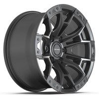 Defiant Wheel DF04 Dark Satin Charcoal - 17x9 - 6x135 Bolt Pattern - 12 Offset Rims