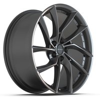 Defiant Wheel DF06 Dark Satin Charcoal