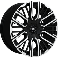Drastic Wheel DS14 Black Machined - 20x8.5 - 5x114.3 Bolt Pattern - 35 Offset Rims