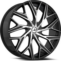 Azara Wheel AZA-527 Gloss Black Machined