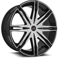Cavallo Wheel CLV-18 Gloss Black Machined