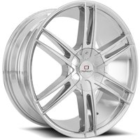 Cavallo Wheel CLV-20 Chrome - 20x8.5 - 5x115 Bolt Pattern - 15 Offset Rims