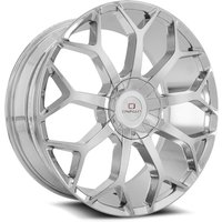 Cavallo Wheel CLV-22 Chrome - 22x9.5 - 5x115 Bolt Pattern - 15 Offset Rims