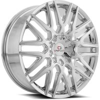 Cavallo Wheel CLV-24 Chrome - 24x9 - 5x115 Bolt Pattern - 18 Offset Rims