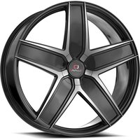 Cavallo Wheel CLV-31 Gloss Black Machined - 18x8 - 4x100 Bolt Pattern - 35 Offset Rims