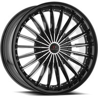 Cavallo Wheel CLV-32 Gloss Black Machined