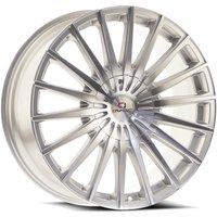 Cavallo Wheel CLV-34 Silver Machined - 20x8.5 - 6x135 Bolt Pattern - 15 Offset Rims