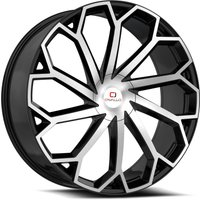 Cavallo Wheel CLV-51 Gloss Black Machined