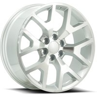 O.E. Revolution Wheel G-04 Silver Machined - 30x10 - 6x139.7 Bolt Pattern - 31 Offset Rims