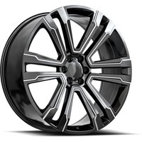 O.E. Revolution Wheel G-10 Gloss Black Milled