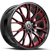 Spec-1 Wheel SP-59 Gloss Black Red Machined