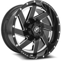 XF Off-Road Wheel XF-205 Gloss Black Milled