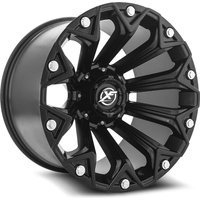 XF Off-Road Wheel XF-212 Satin Black - 20x12 - 6x135 Bolt Pattern - -44 Offset Rims