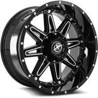 XF Off-Road Wheel XF-217 Gloss Black Milled