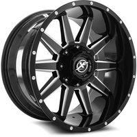 XF Off-Road Wheel XF-219 Gloss Black Milled