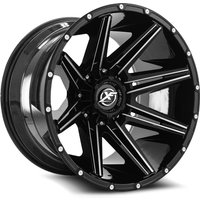 XF Off-Road Wheel XF-220 Gloss Black Milled