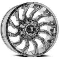 XF Off-Road Wheel XF-224 Chrome - 22x12 - 8x165.1 Bolt Pattern - -44 Offset Rims