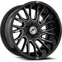 XF Off-Road Wheel XF-230 Gloss Black Machined