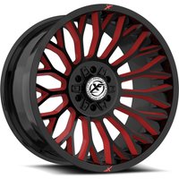 XF Off-Road Wheel XF-237 Gloss Black Red Milled
