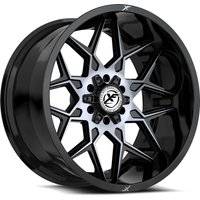 XF Off-Road Wheel XF-238 Black Gray Tinted