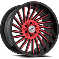 XF Off-Road Wheel XF-239 Gloss Black Red Machined