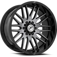 XF Off-Road Wheel XF-240 Black Brushed
