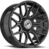 XF Off-Road Wheel XF-246 Gloss Black Milled